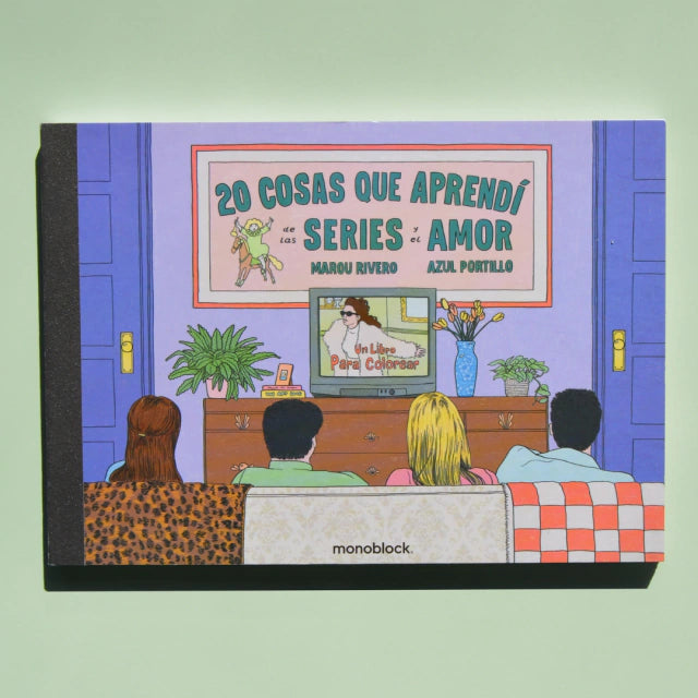 Libro para Colorear 20 Cosas que Aprendi de las Series y el Amor