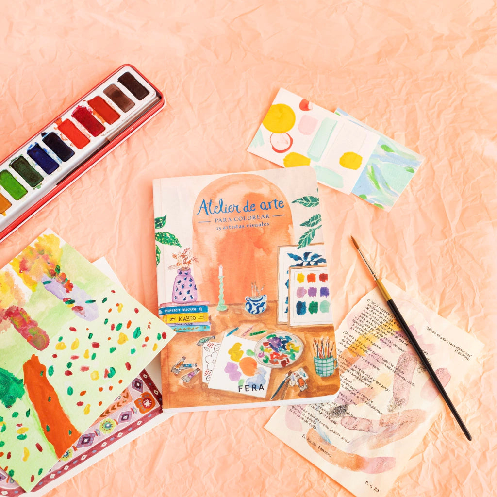 Libro para Colorear Atelier de Arte