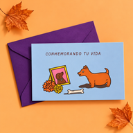 Tarjeta de Regalo Conmemorando Tu Vida