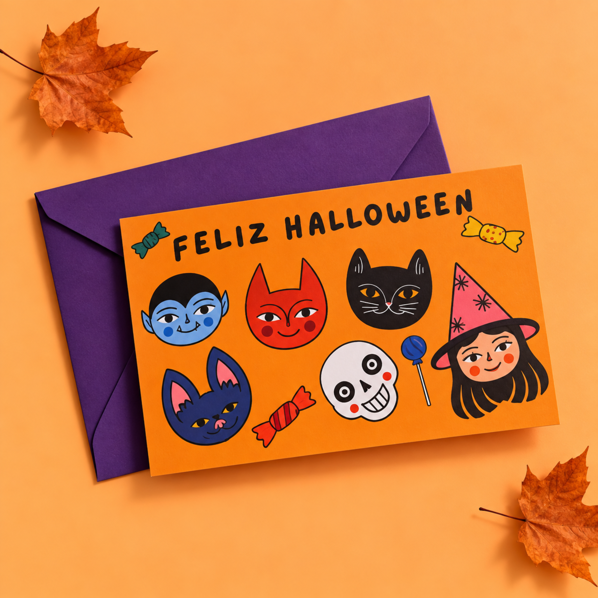 Tarjeta de Regalo Feliz Halloween