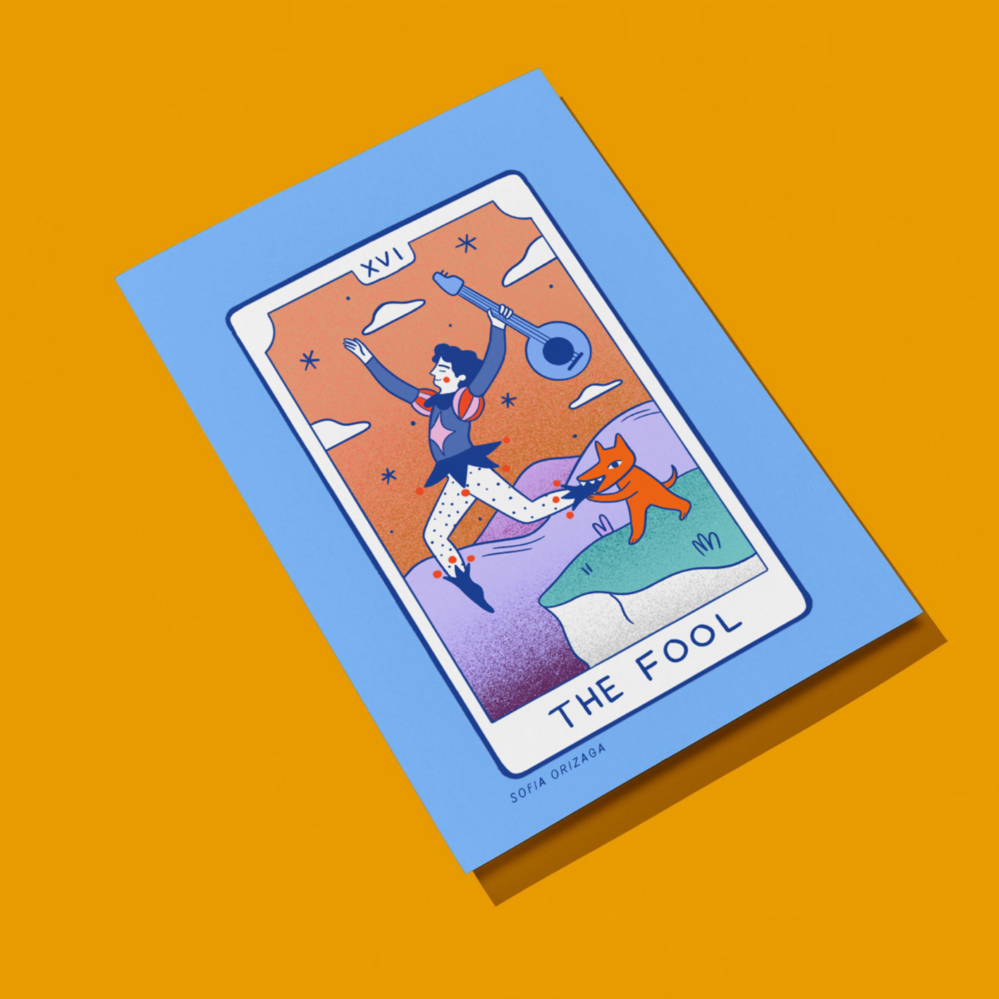 Print Carta Tarot - Chico