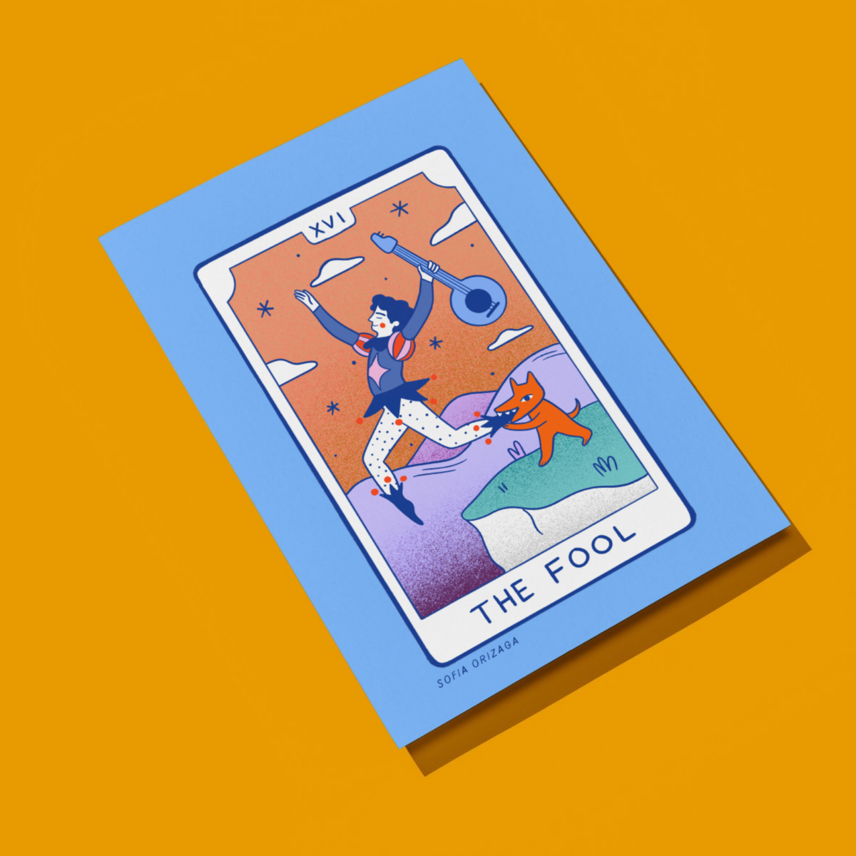 Print Carta Tarot - Chico