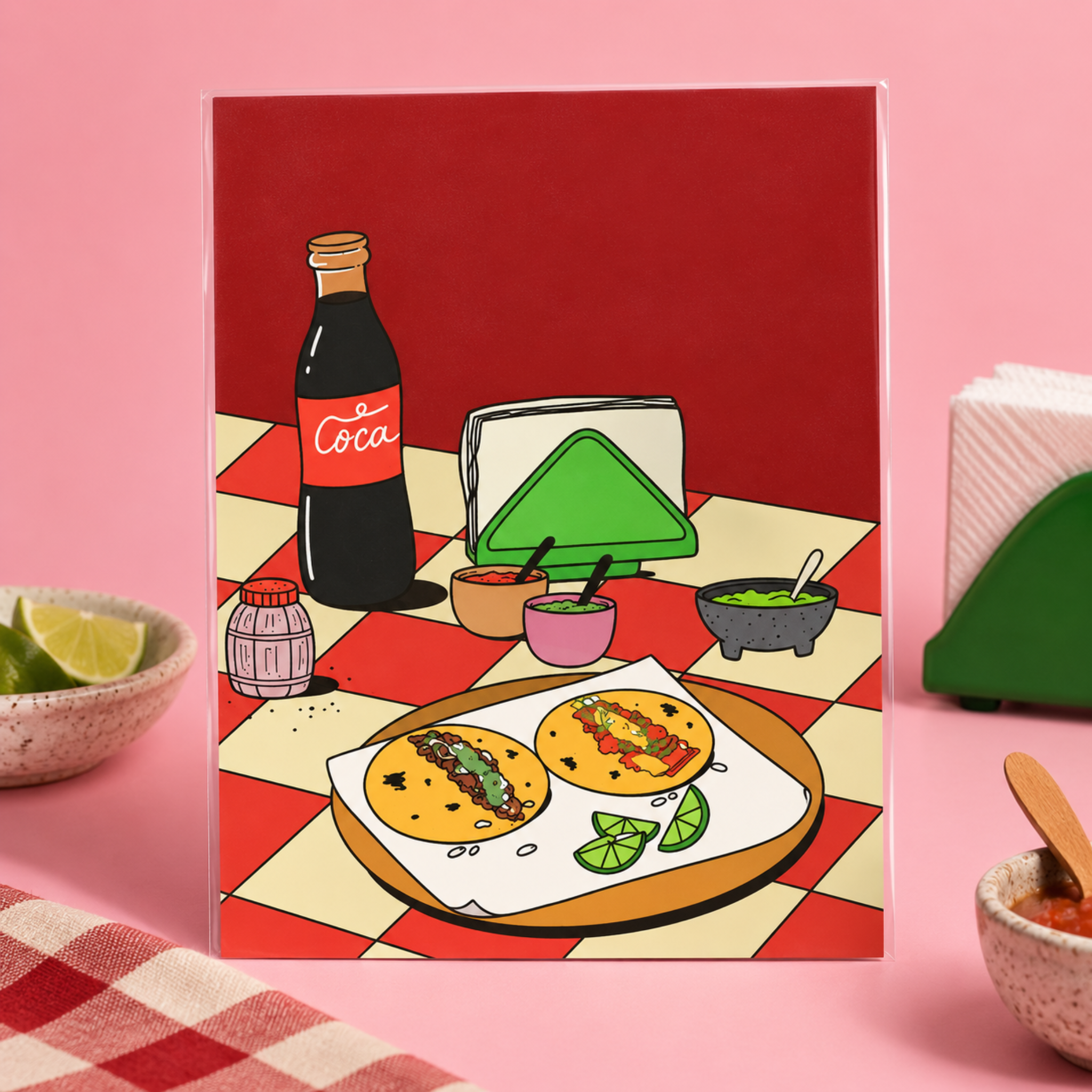 Print Mesa de Tacos - Mediano