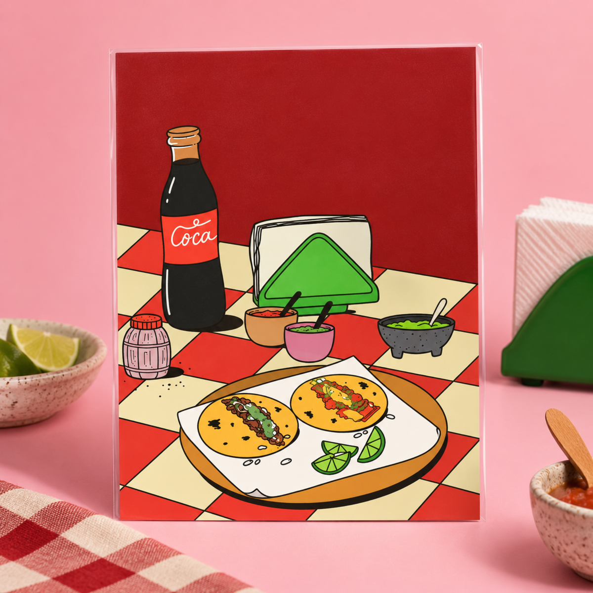 Print Mesa de Tacos - Mediano