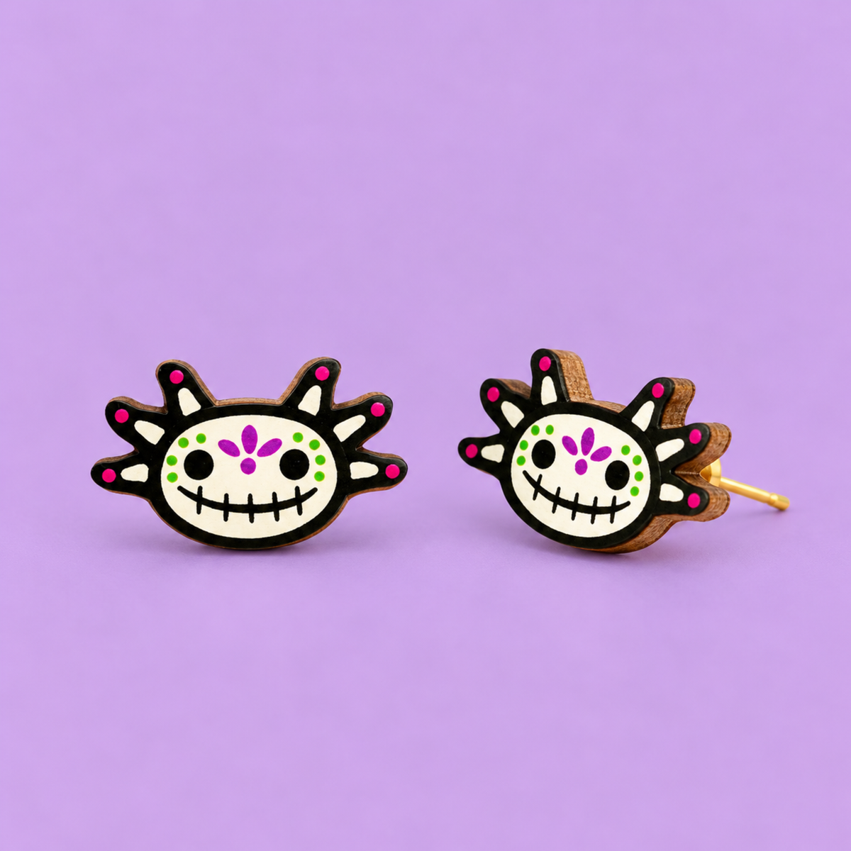 Broquel Ajolote Calavera