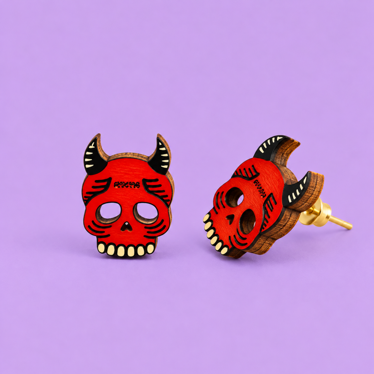 Broquel Diablo Calavera